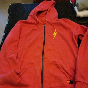 Aviator Nation Red Zip Up
